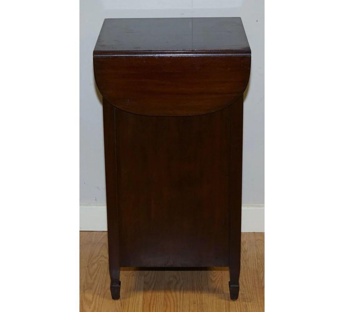Lovely Vintage Side End Hardwood Table with Drawer For Sale 3