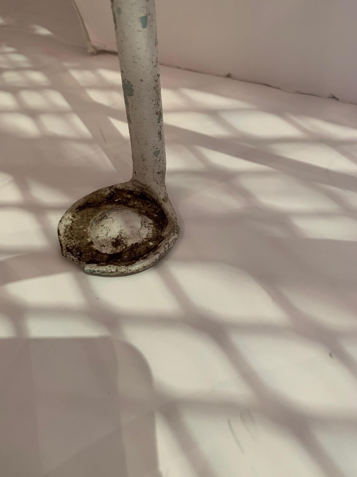Lovely Vintage Two-Tier Painted Metal Plant Stand 2