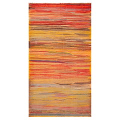 Grazioso Rug & Kilim marocchino vintage dai toni caldi 5'4" x 9'4"