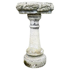 Retro Lovely Weathered Bird Bath