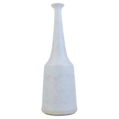 Lovely White / Gray Ceramic Vase Gunnar Nylund - Rörstrand Mid 20th Century