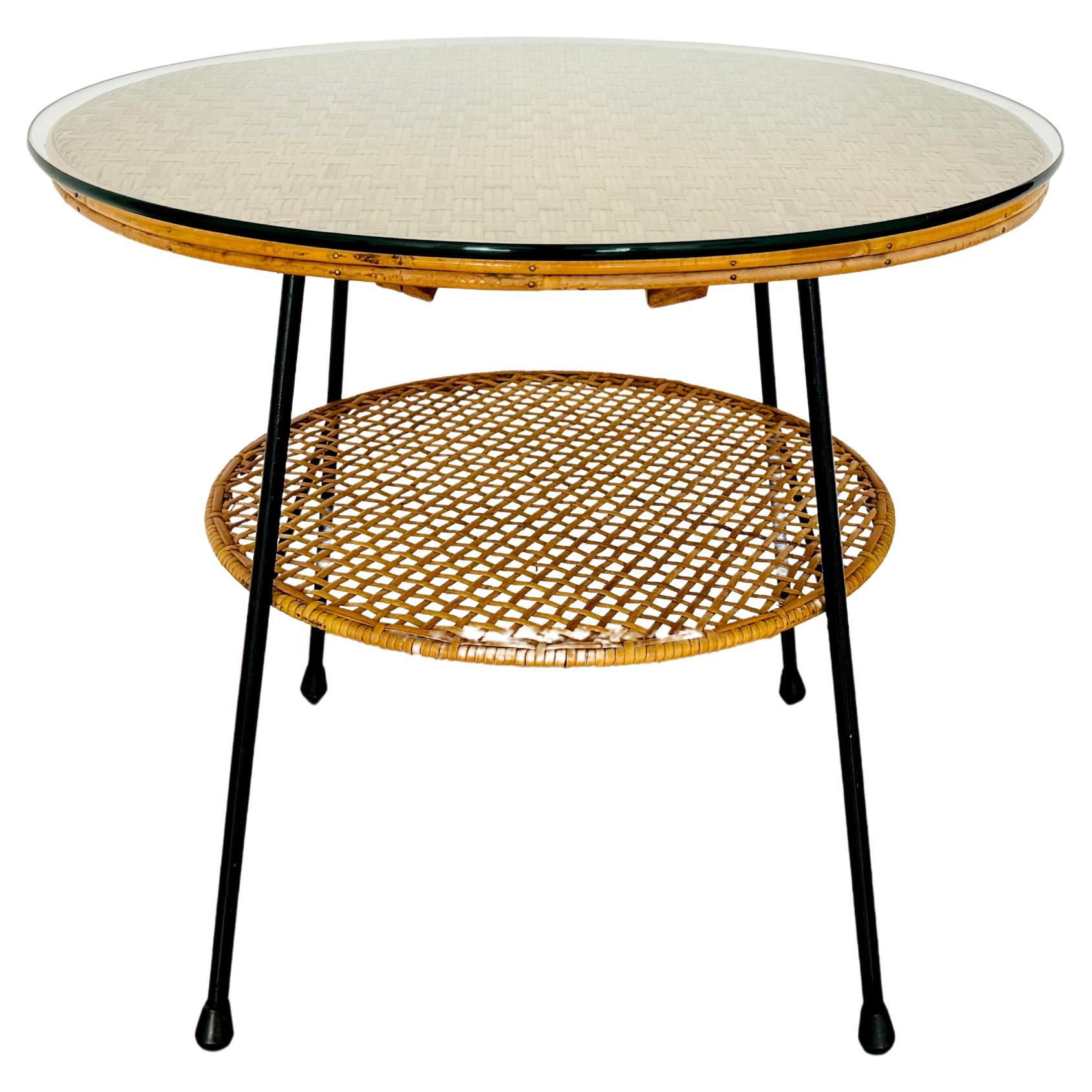 Lovely Wicker Coffee or Side Table