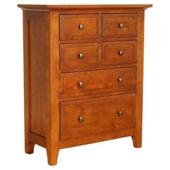 Lovely Willis & Gambier Solid Tall Boy Chest of Drawers Part of Suite