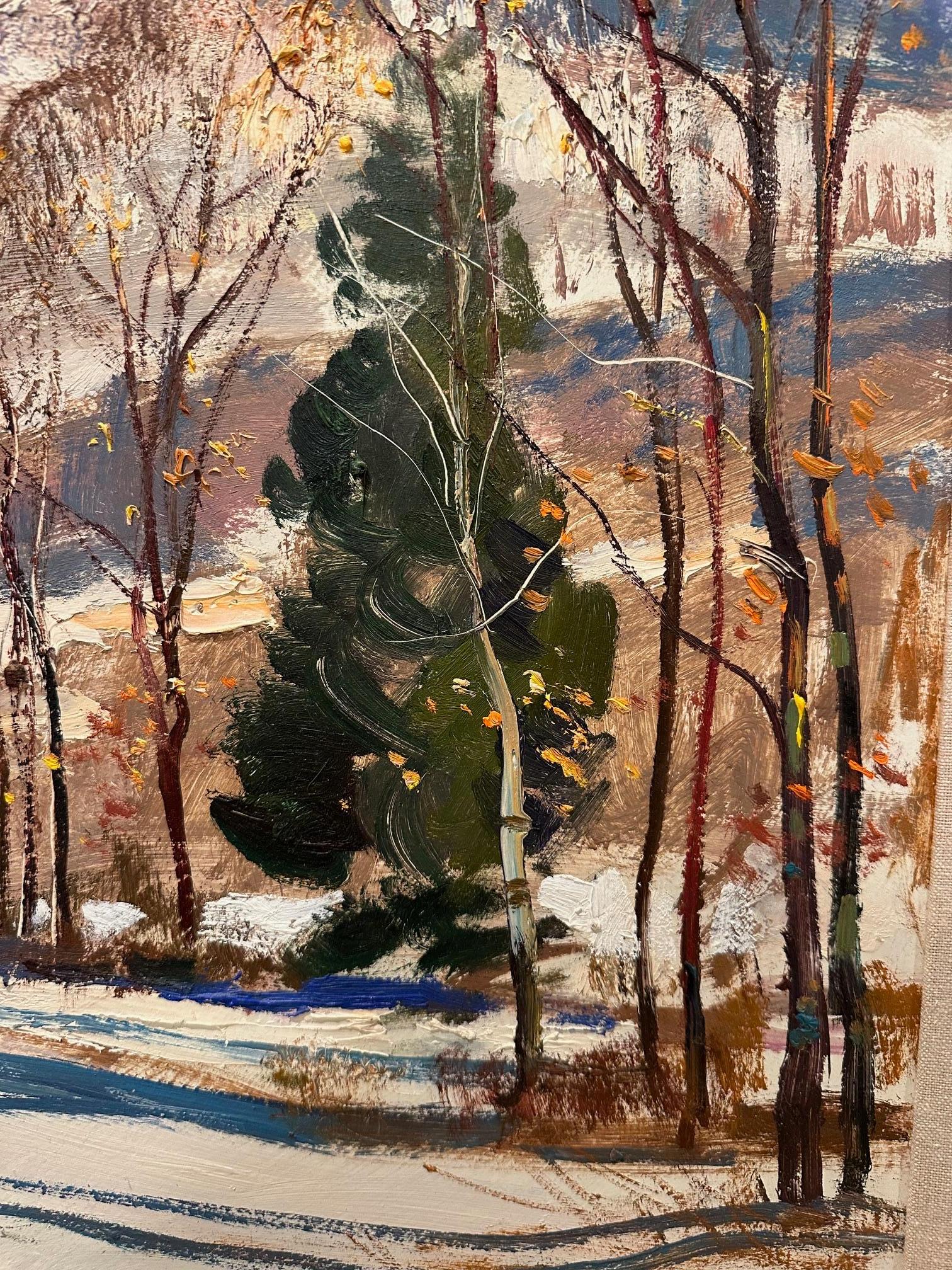 Wunderschöne Winterlandschaft von Wayne Morrell (amerikanisch) im Angebot