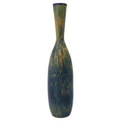 Lovely Yellow & Blue Ceramic Vase - Carl-Harry Stålhane - Rörstrand