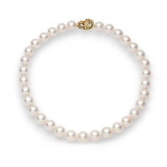 Lover’s Croc Pearl Collar with South Sea Pearls in 18ct Yellow Gold