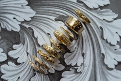 Lovers Eyes Eternity Band in Oxidized Sterling Silver by Alice Son