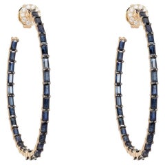 Love’s Radiance 14K Yellow Gold Hoops Earrings