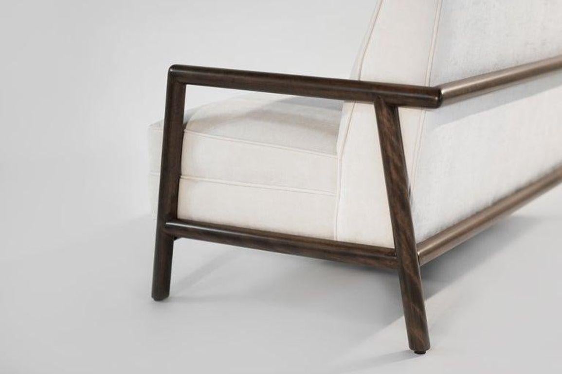 Mid-Century Modern Loveseat and Lounge Chair Set by T.H. Robsjohn-Gibbings, Circa. 1950s