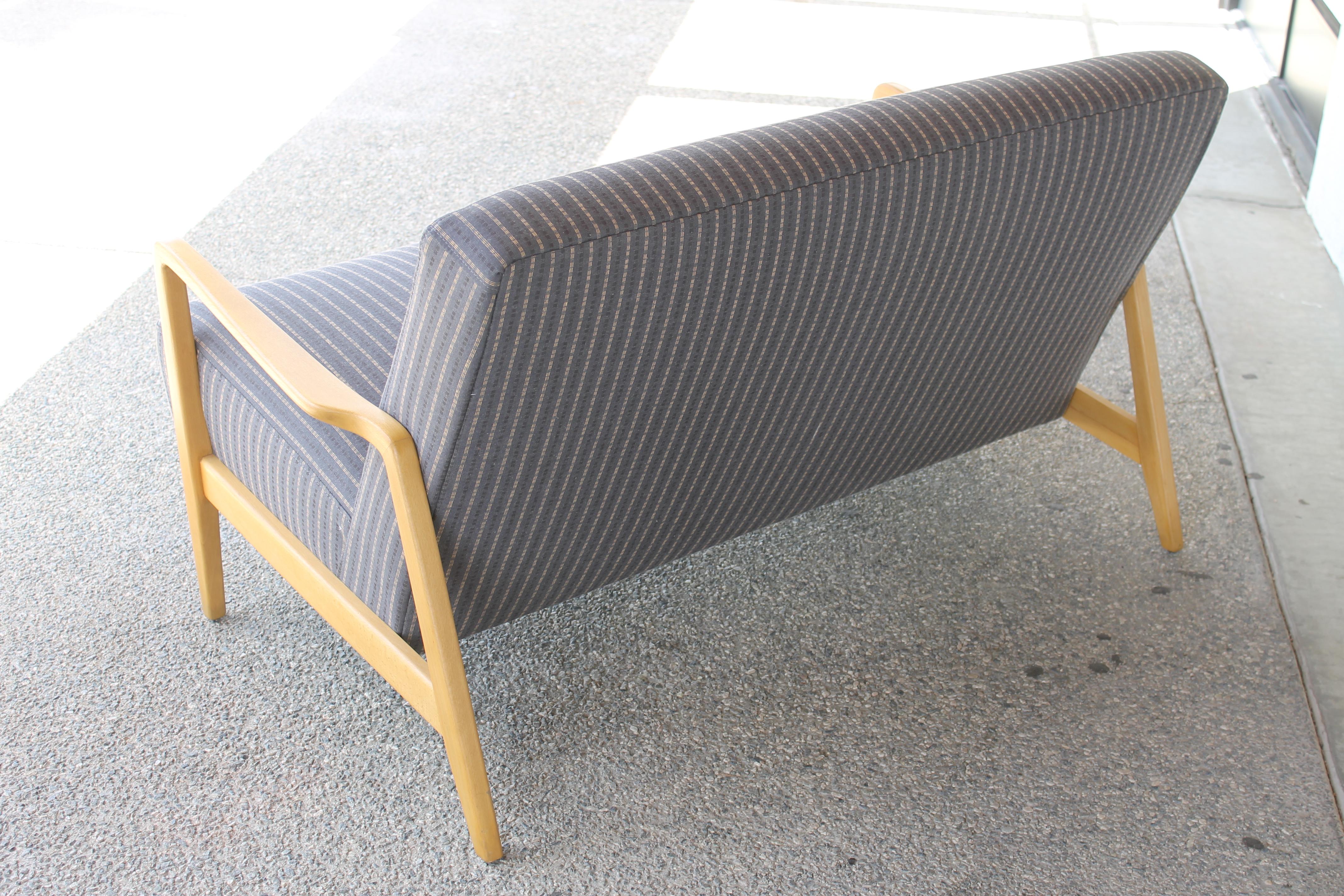 Mid-Century Modern Loveseat Attributed to DUX of Sweden