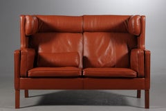 Loveseat. Børge Mogensen, Two-Pers, Coupe Sofa Model 2192