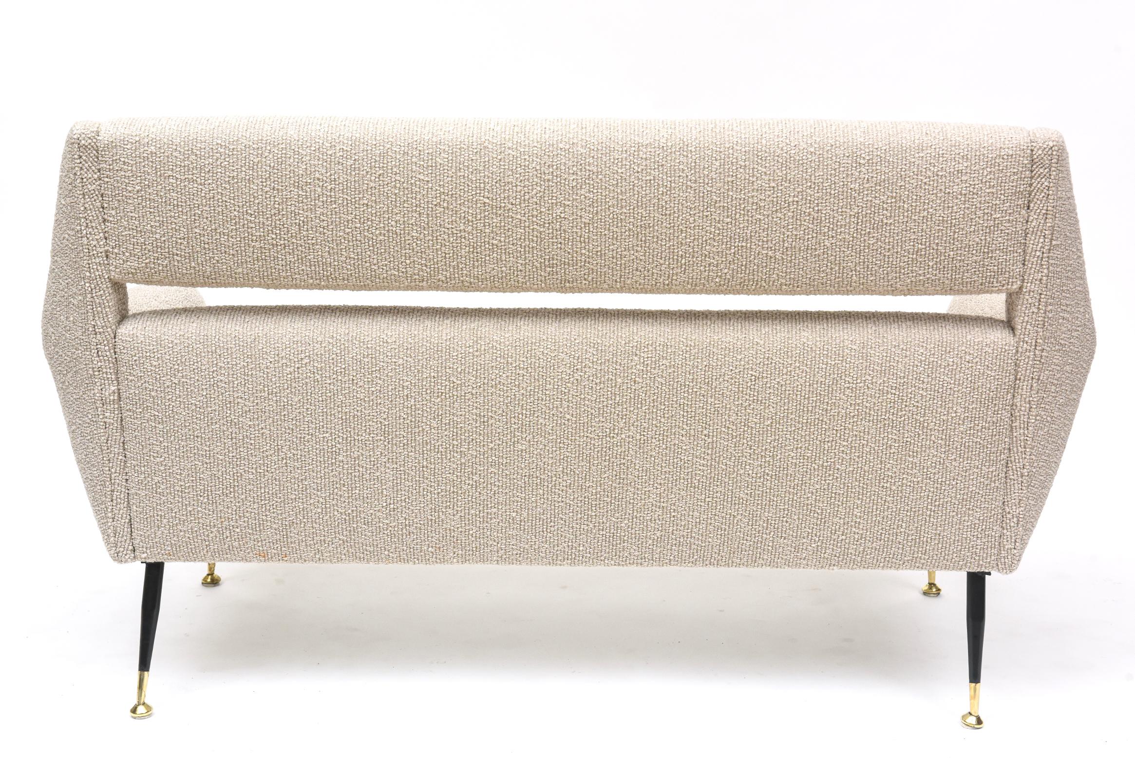 Painted Loveseat by Gigi Radice for Minotti, Italy circa 1950 For Sale