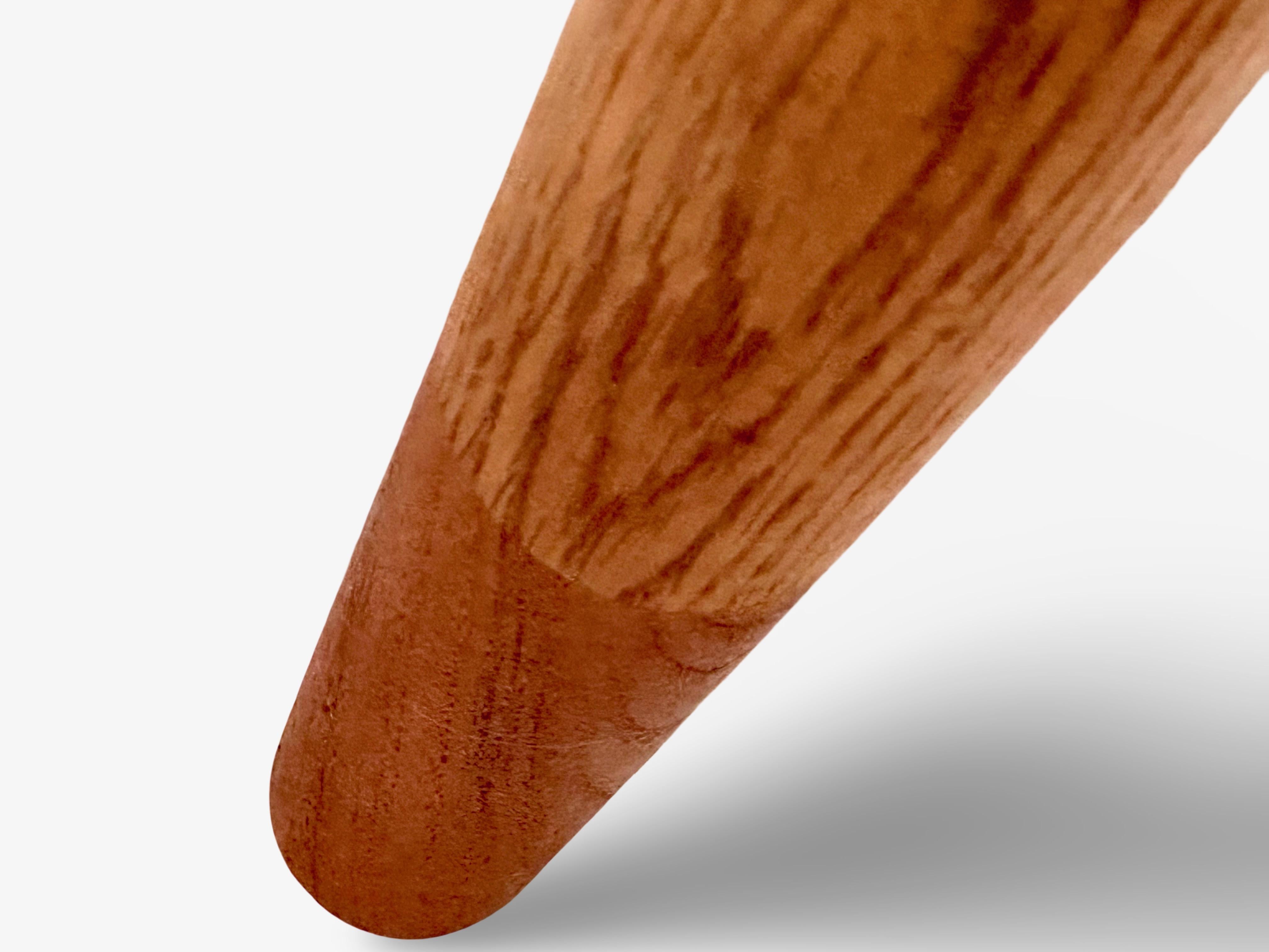20ième siècle Causeuse en chêne et teck par Hvidt & Mølgaard, Danemark. en vente