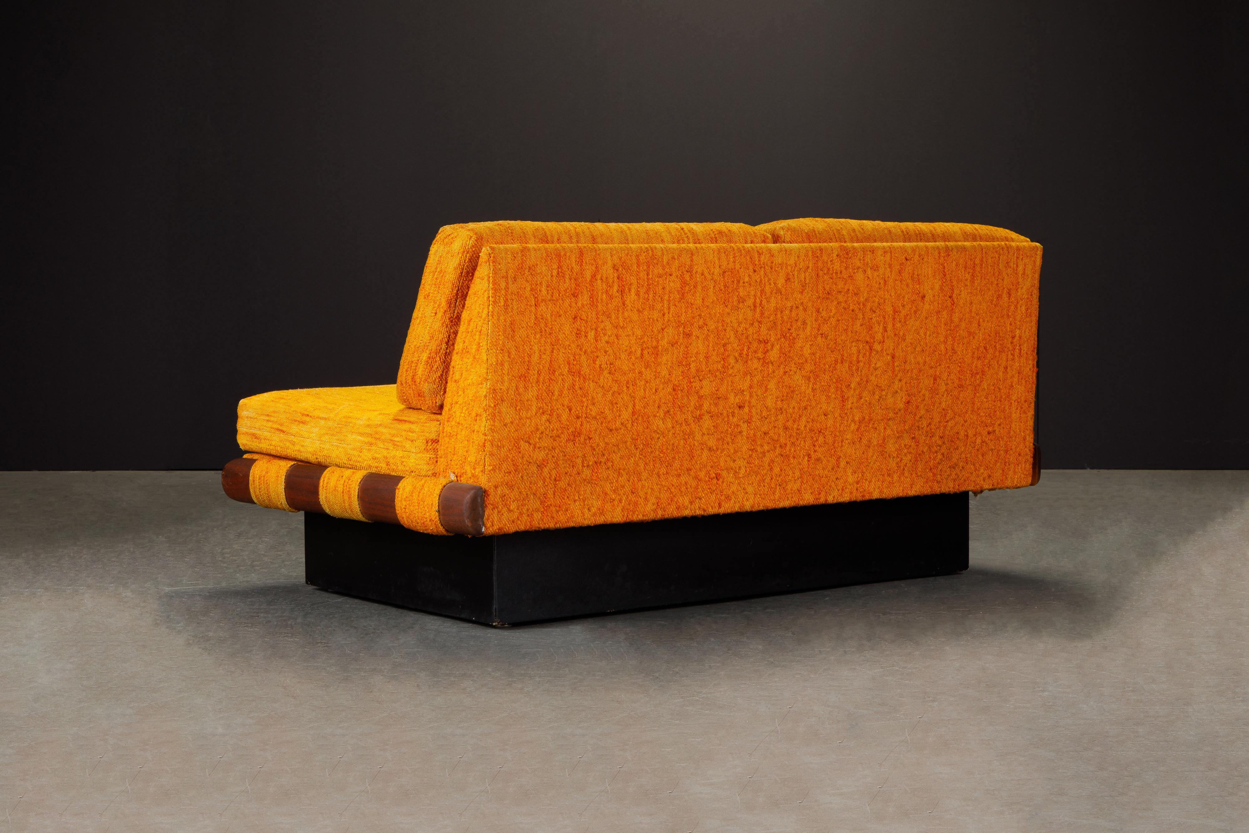 Loveseat Sofa by Adrian Pearsall for Craft Associates, circa 1960s 2