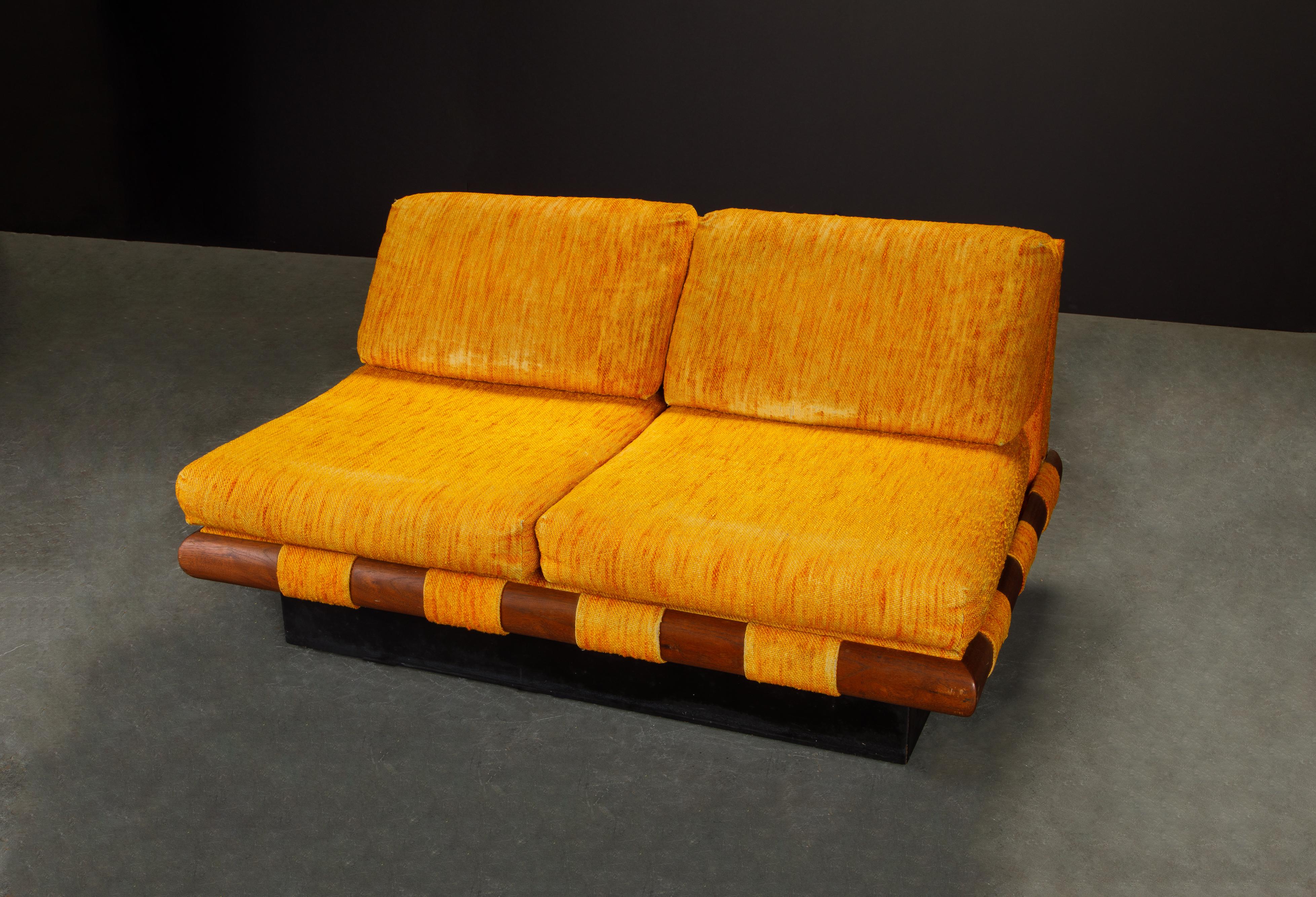 Loveseat Sofa by Adrian Pearsall for Craft Associates, circa 1960s 5