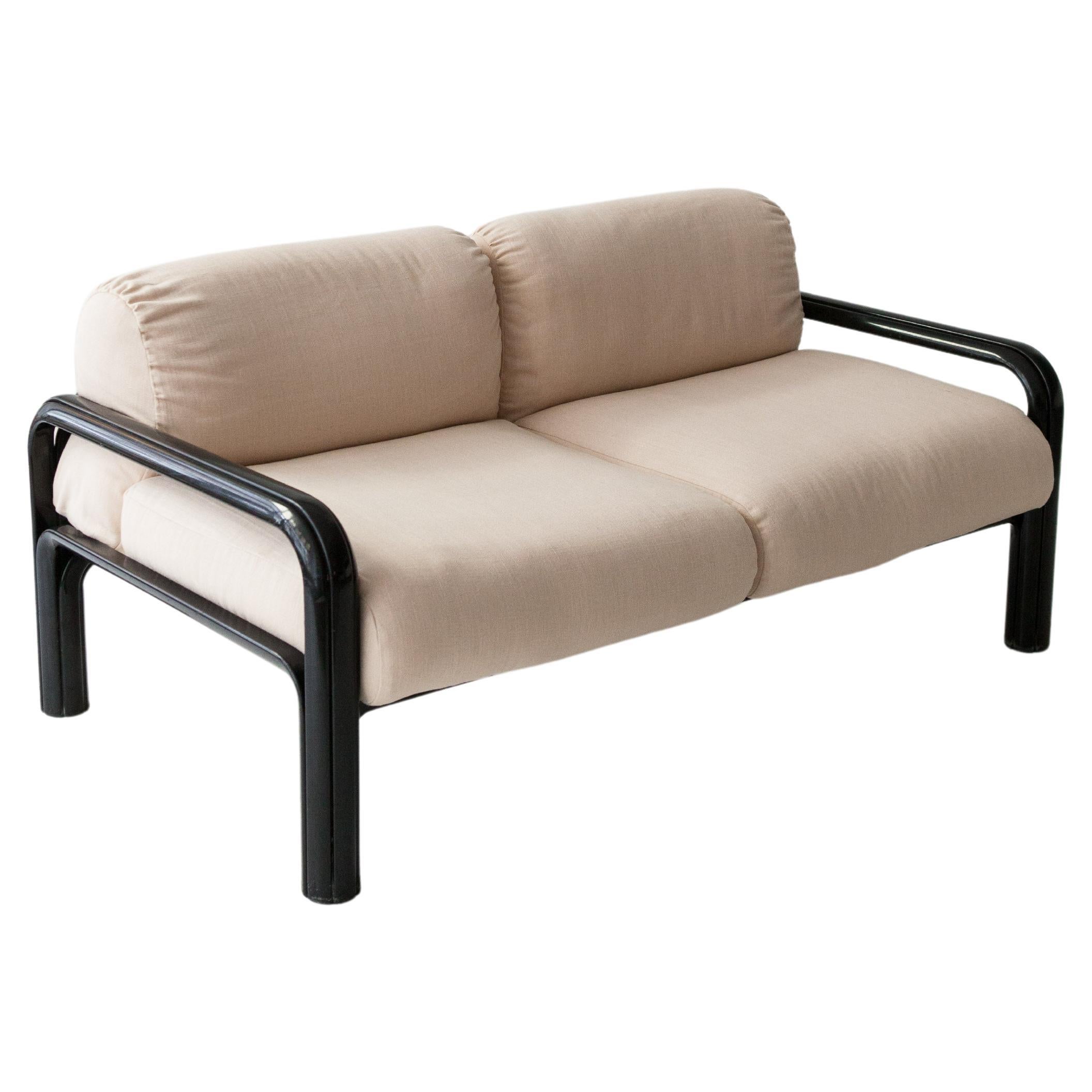 Loveseat sofa by Gae Aulenti for Knoll, 1970s For Sale
