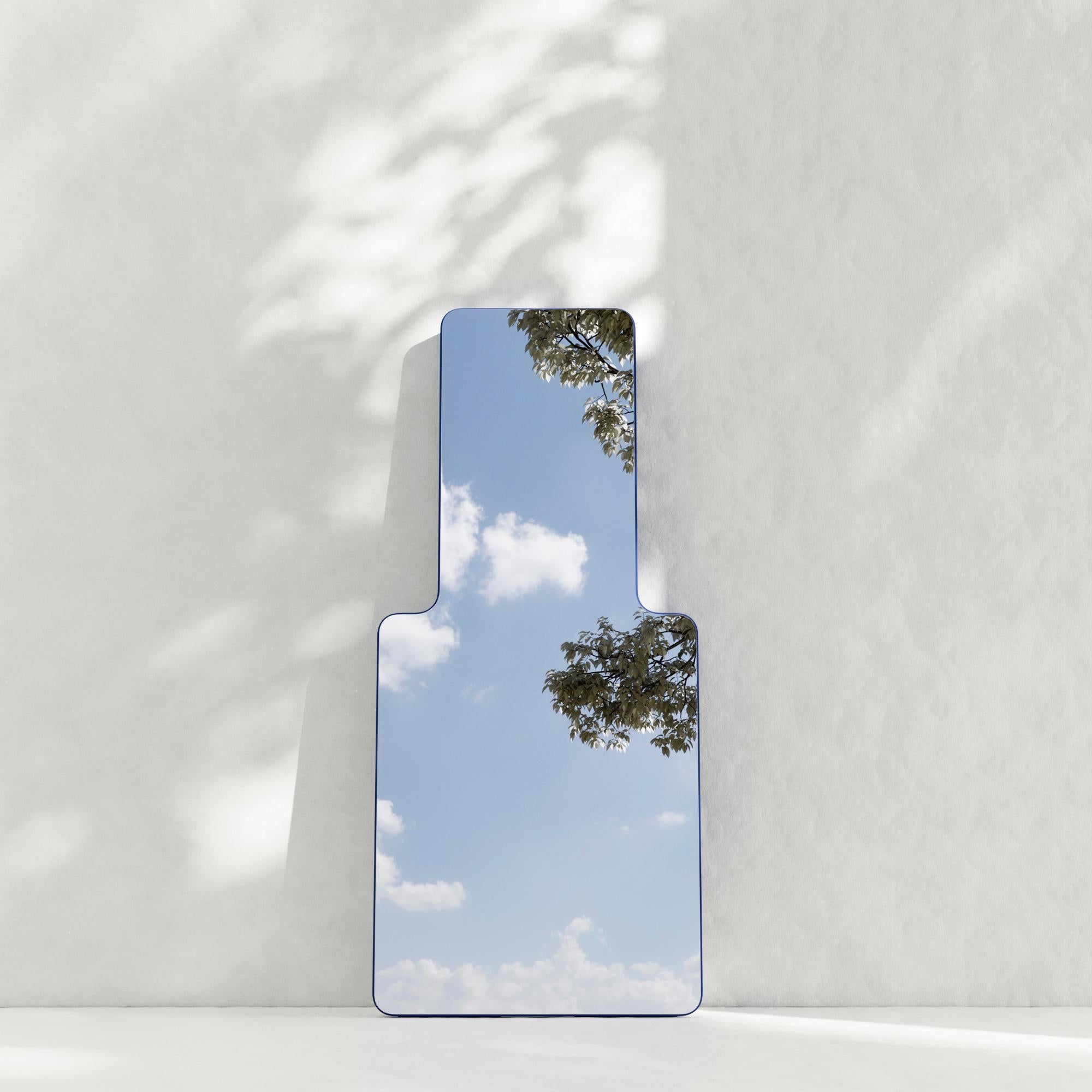 Loveself 03 mirror by Oito
Dimensions: D 70 x W 4 x H 180 cm
Materials:Peinting mdf, silver glass mirror

LOVESELF is a collection of mirrors created by our team of designers oito design . The mission of our collection is to call everyone to