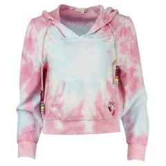 Loveshackfancy Kirby Tie Dyed Cotton Terry Hoodie Small