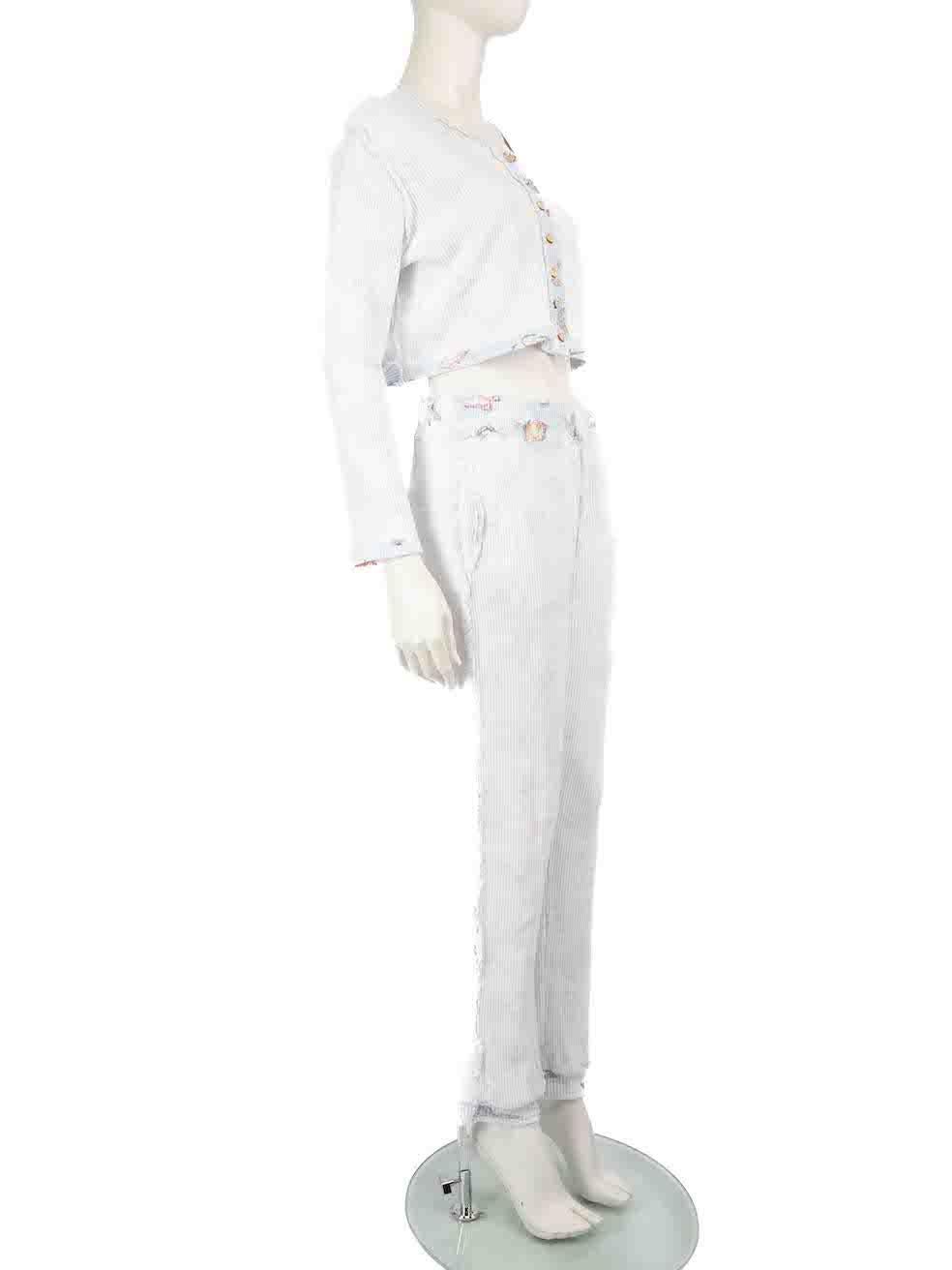 CONDITION is Very good. Minimal wear to the top is evident. Minimal wear to the top is seen with a discolouration mark on the rear end and the left end of the bottom on this used LoveShackFancy designer resale item.
 
 Details
 Multicolour - White