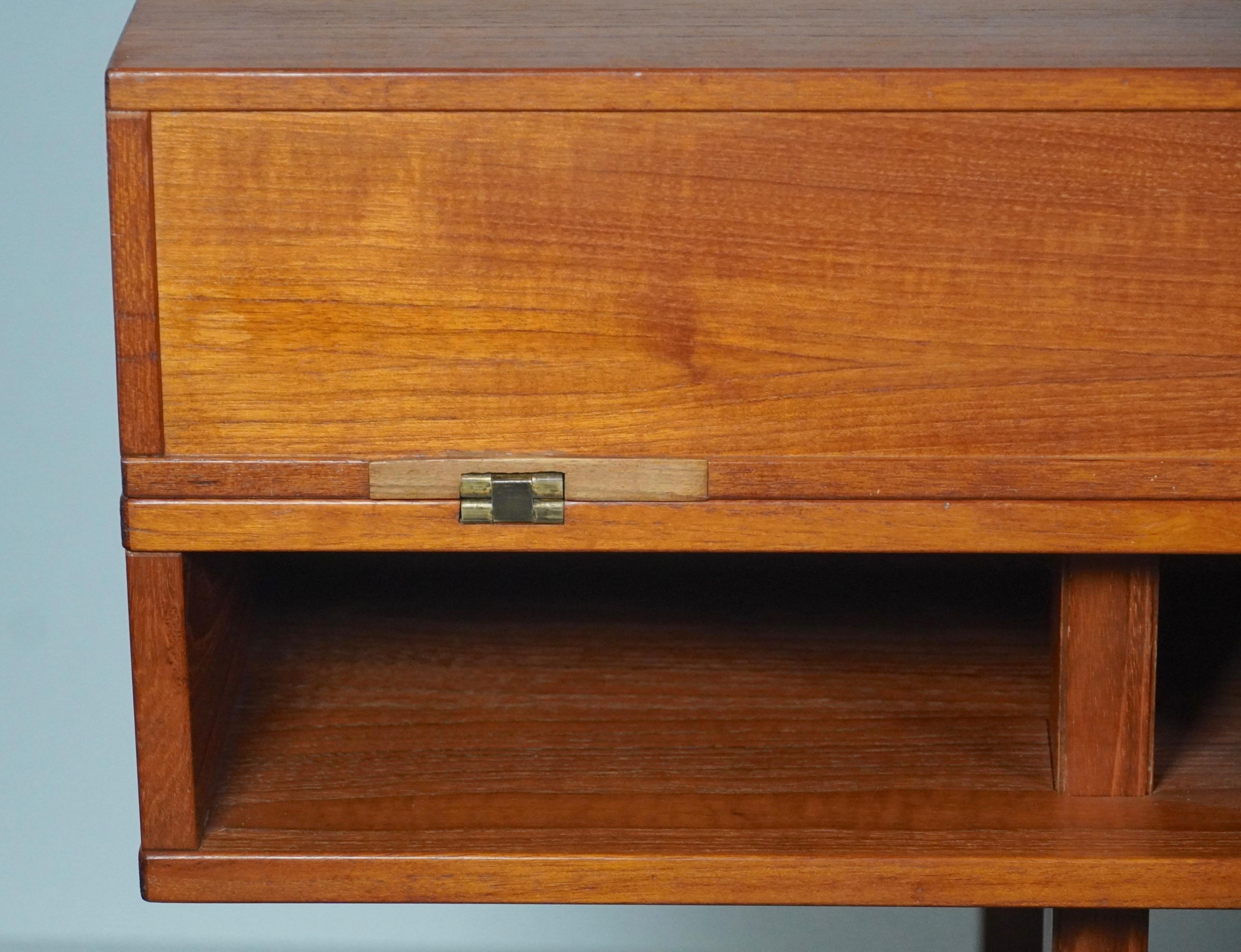 Lovig Danish Fliptop Executive Desk circa 1970s by Peter Lovig Nielsen 5