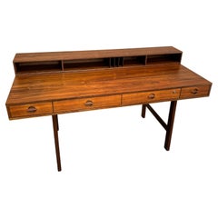  Lovig Dansk "Flip Top" Desk Scandinavian Design Circa 1970s