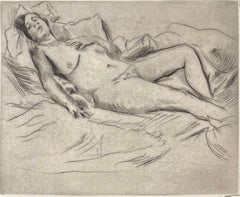 Schlafende (Sleeping Nude Woman)