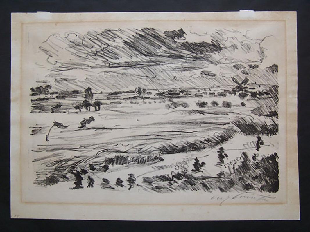Wide Landscape, 1916 - Print by Lovis Corinth