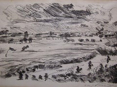 Antique Wide Landscape, 1916
