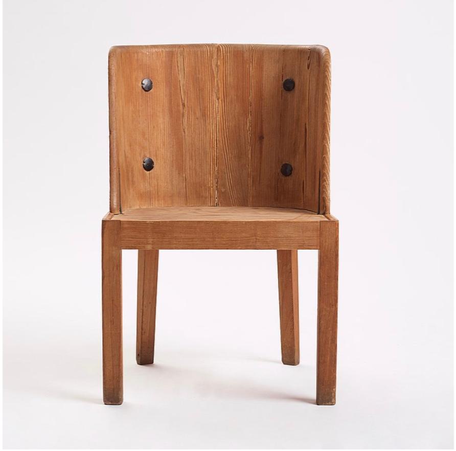 Scandinavian Modern ‘Lovö’ Chair by Axel Einar Hjorth For Sale