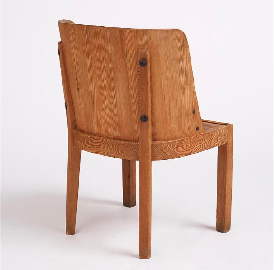 ‘Lovö’ Chair by Axel Einar Hjorth In Good Condition For Sale In Long Island City, NY