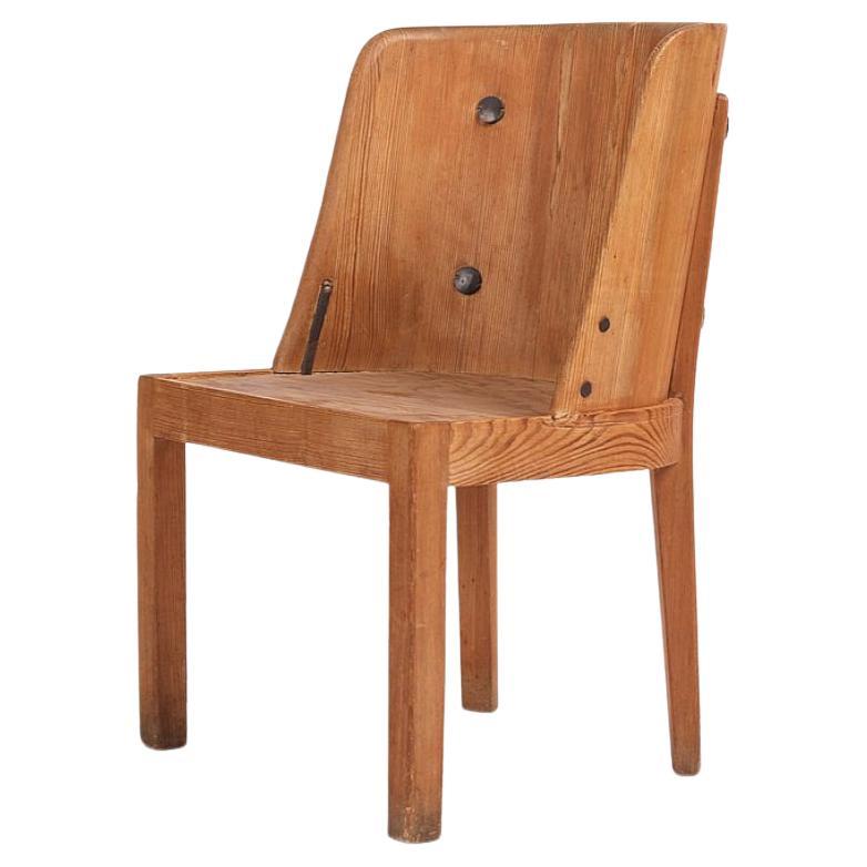 ‘Lovö’ Chair by Axel Einar Hjorth For Sale