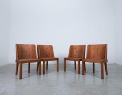 Lovö Chairs Axel Einar Hjorth Pine Wood, 1940