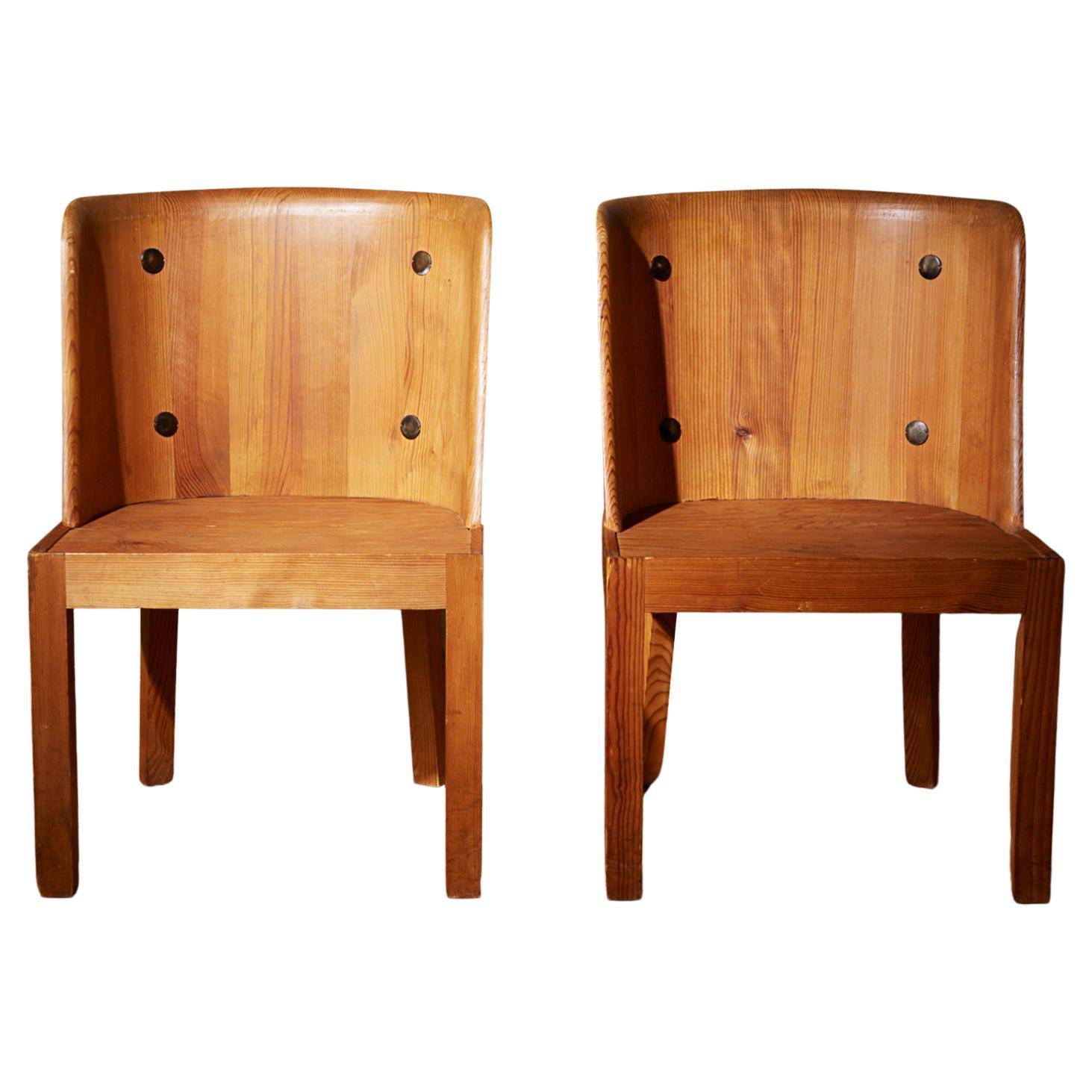 ‘Lovö’ Chairs by Axel Einar Hjorth For Sale