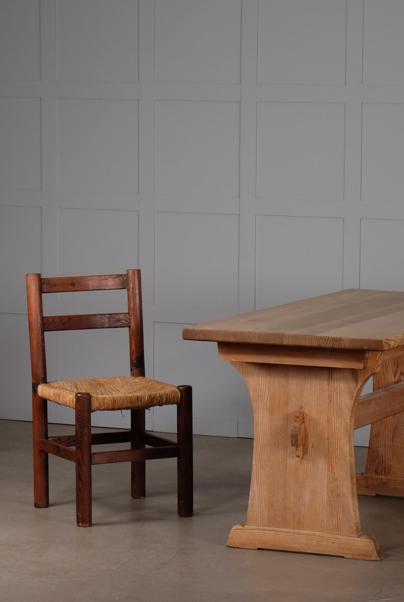Suédois Table en pin 