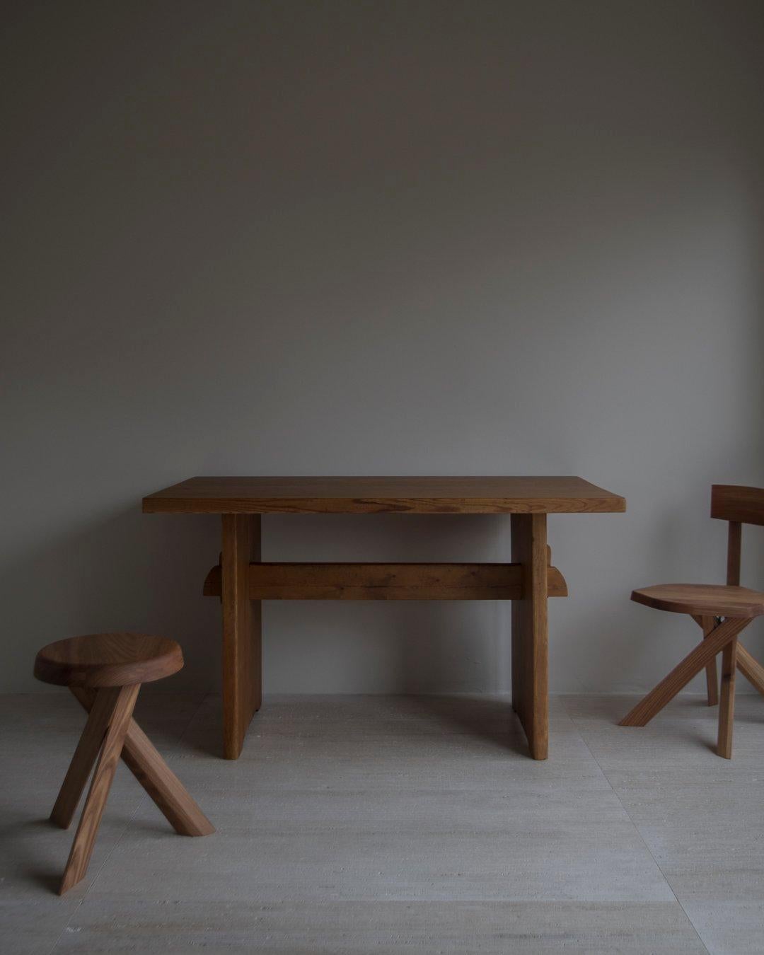 Axel Einar Hjorth - Lovö Table, Pine - Nordiska Kompaniet - Mid Century Modern In Good Condition For Sale In Hasselt, VLI