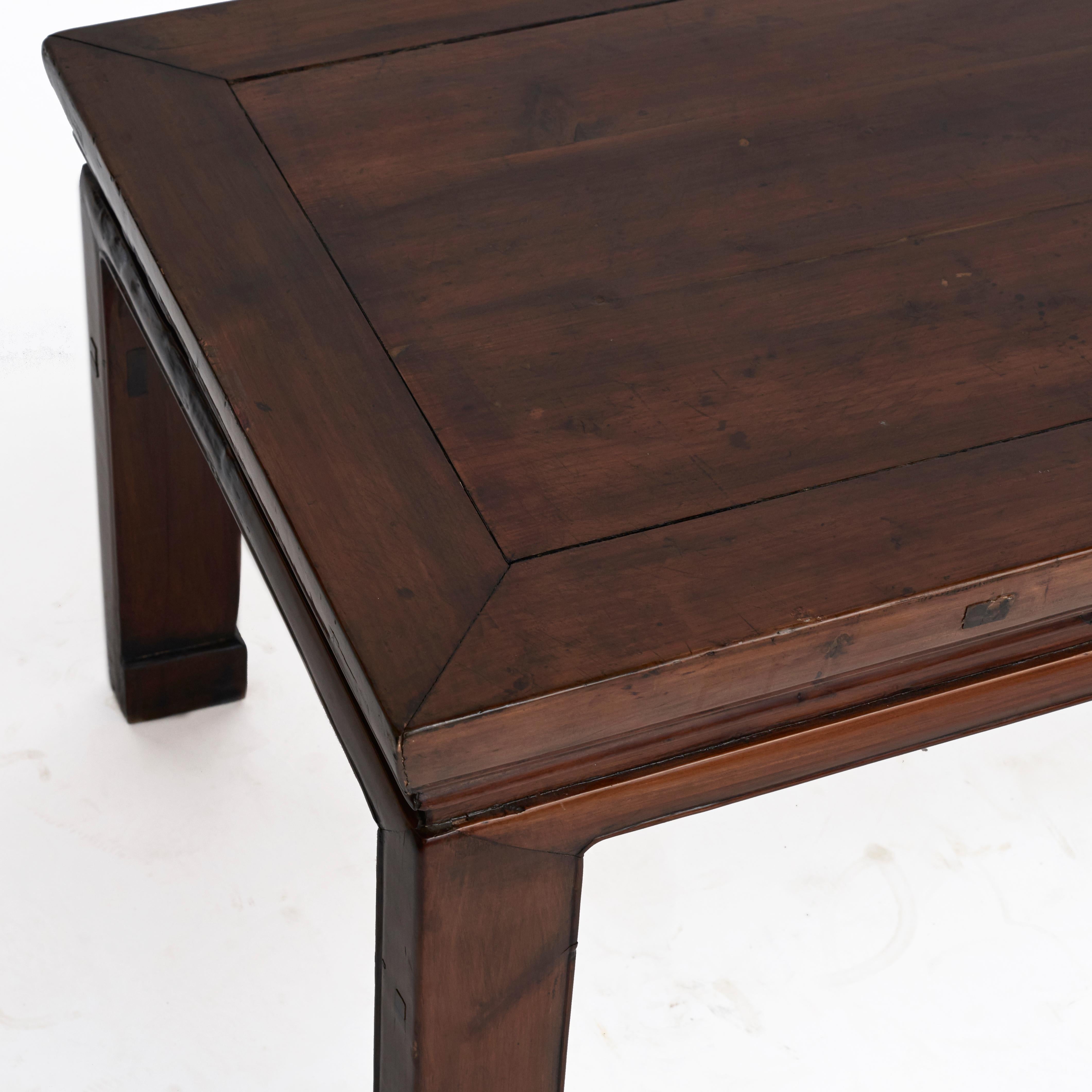 Low 19th Century Ming Style Altar Console Table 2