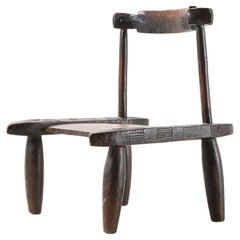 Antique Low African Senufo Chair