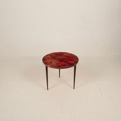 Low Aldo Tura Parchment table, 1950s