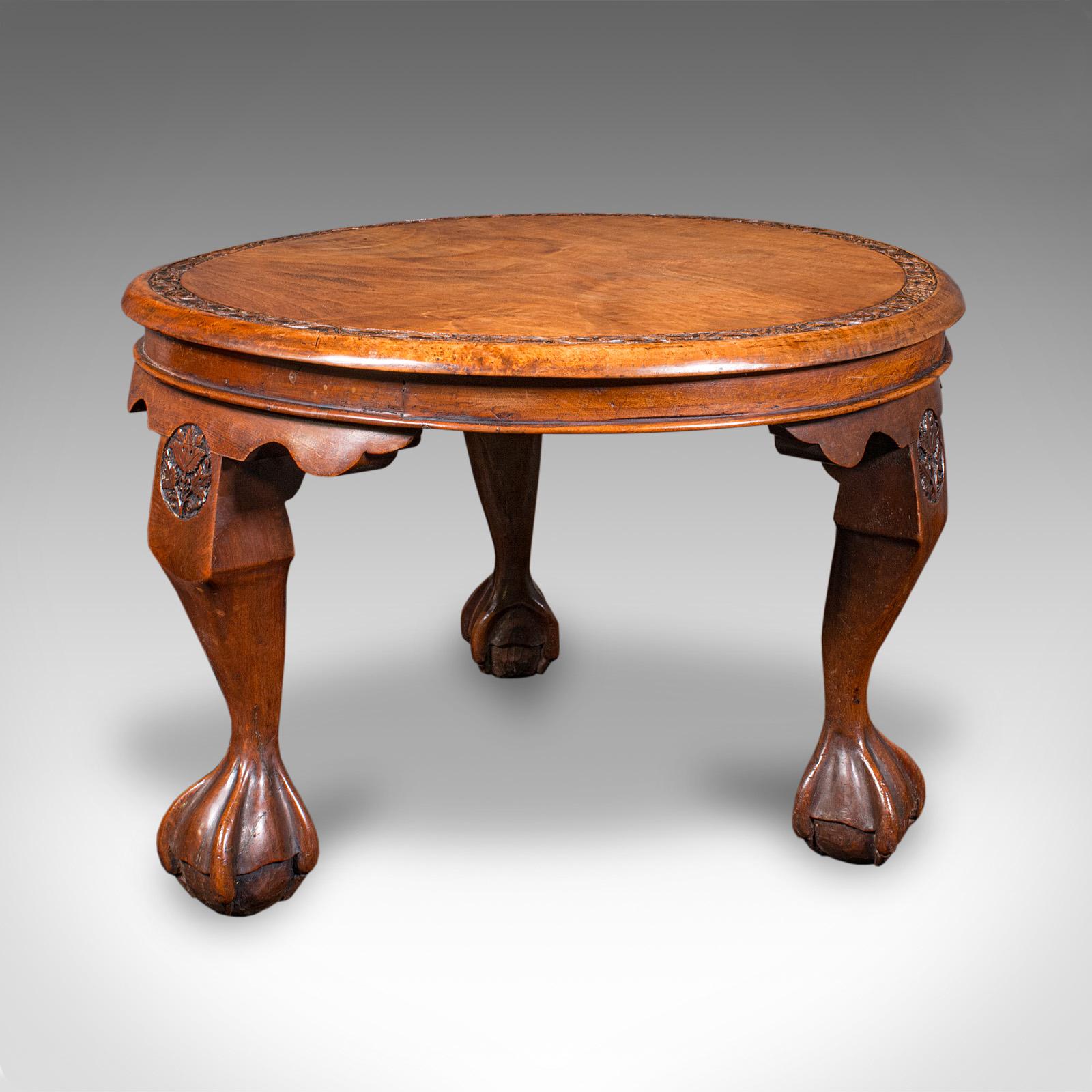 Low Antique Lamp Table, English, Afternoon Tea, Side, Wine, Victorian Circa 1890 im Zustand „Gut“ im Angebot in Hele, Devon, GB