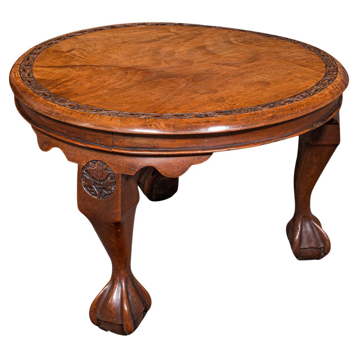 Low Antique Lamp Table, English, Afternoon Tea, Side, Wine, Victorian Circa 1890 im Angebot