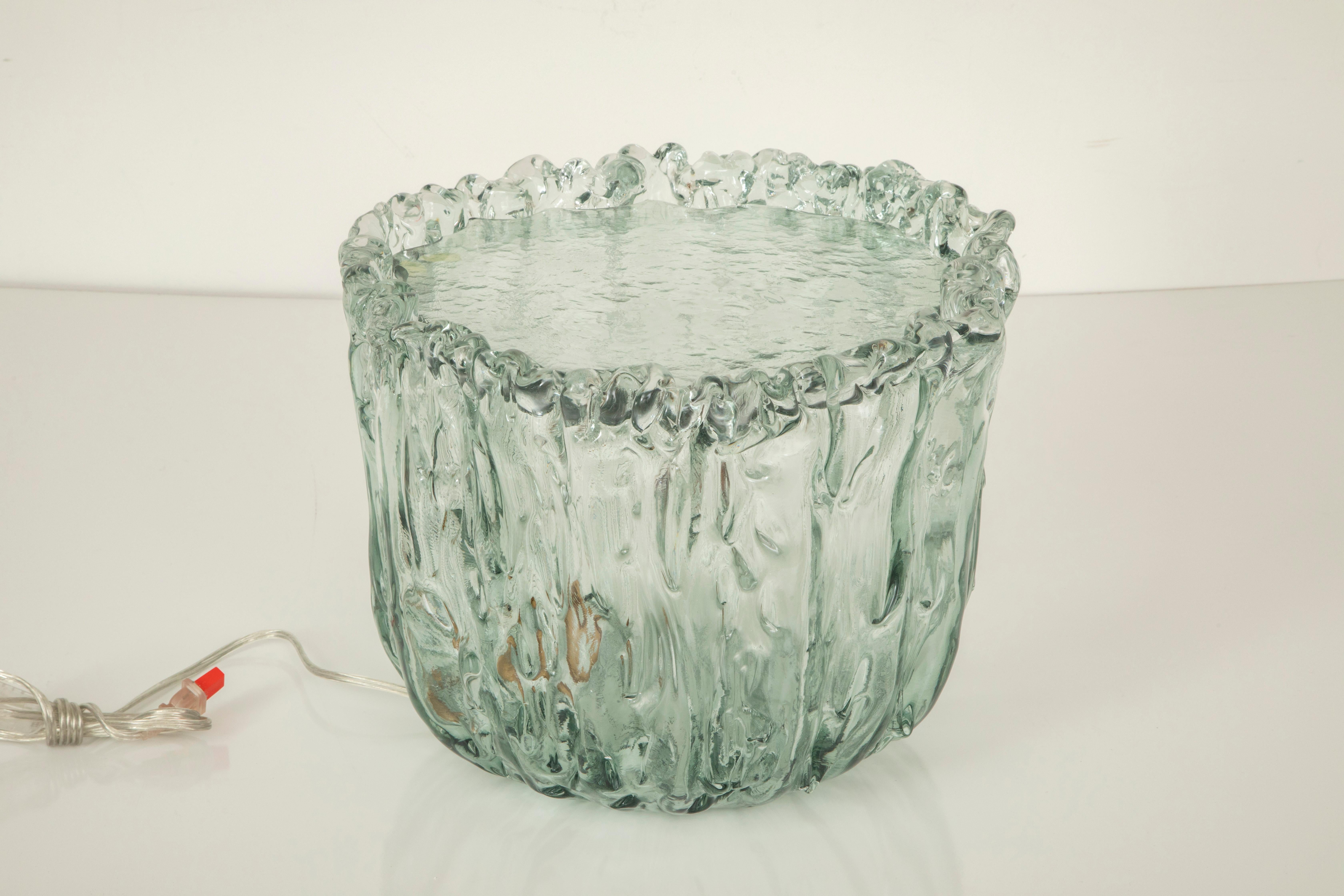 Organico moderno Tavolino basso in vetro Aqua, di Tokujin Yoshioka, in offerta in vendita