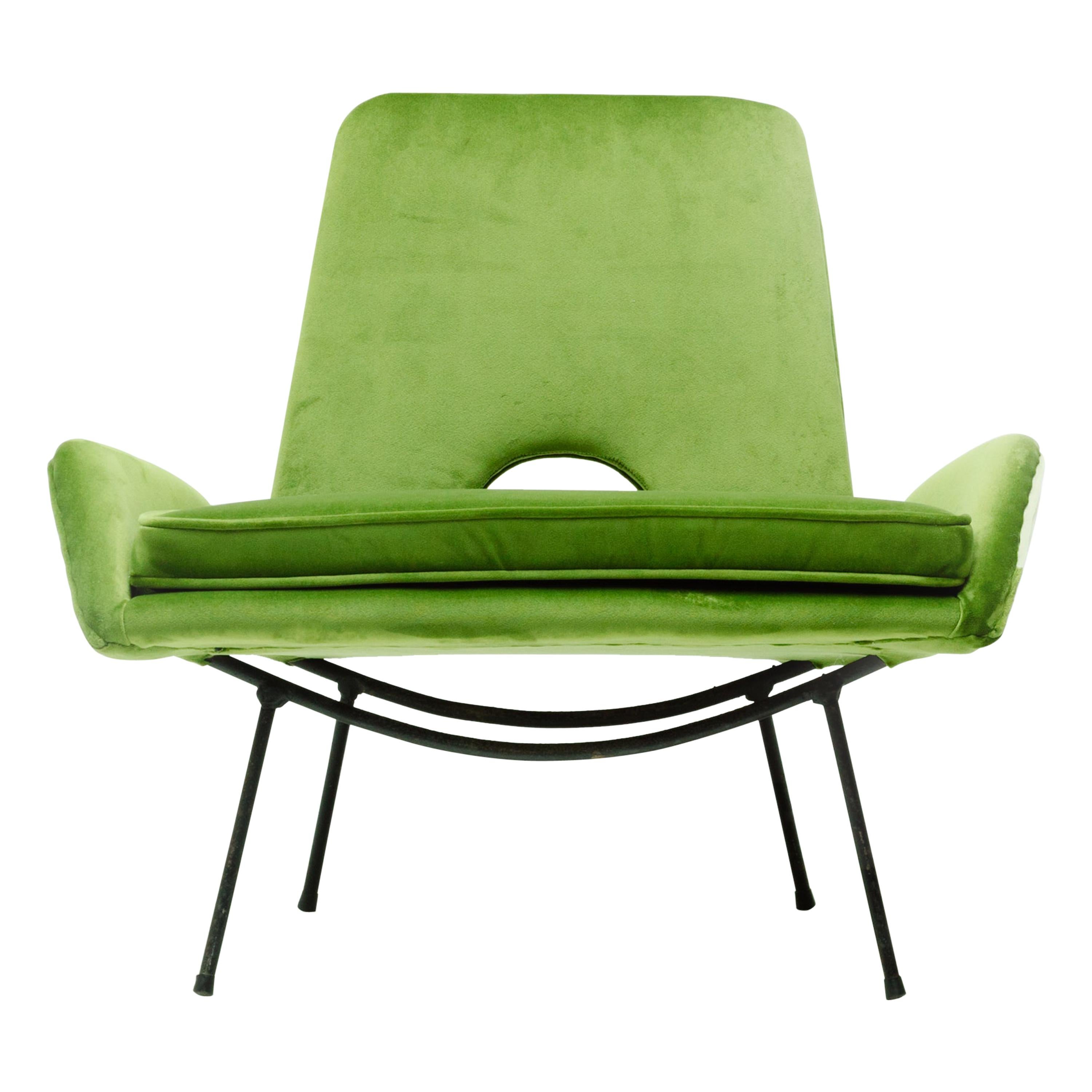 Low Armchair by Carlo Hauner and Martin Eisler, Brazilian Midcentury Design For Sale