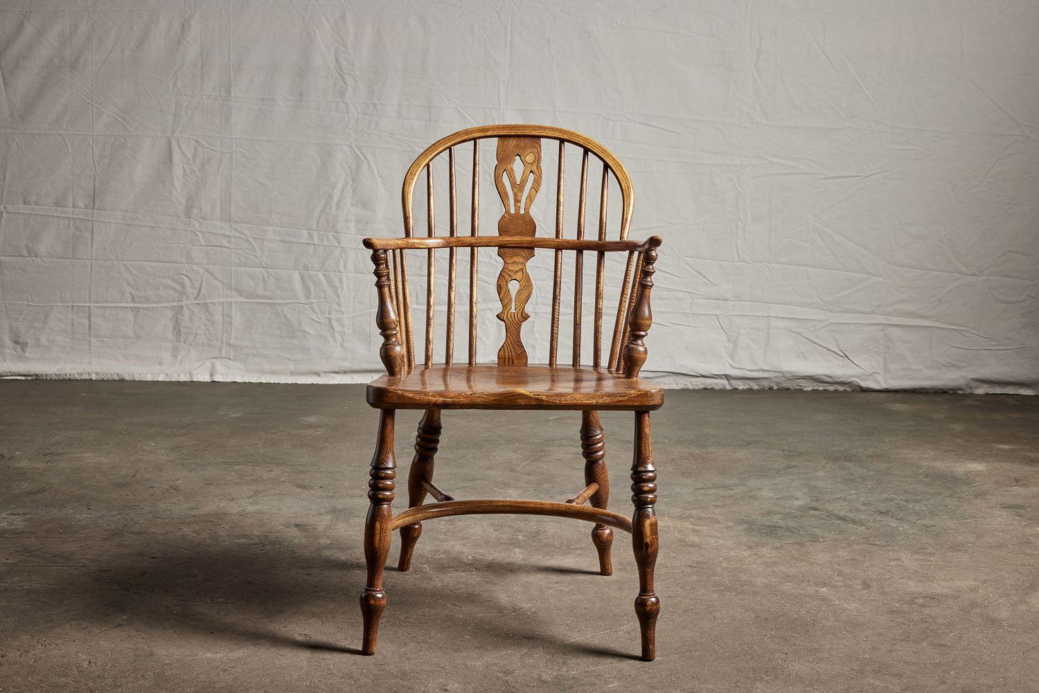 19th Century Low Back English Chair.
