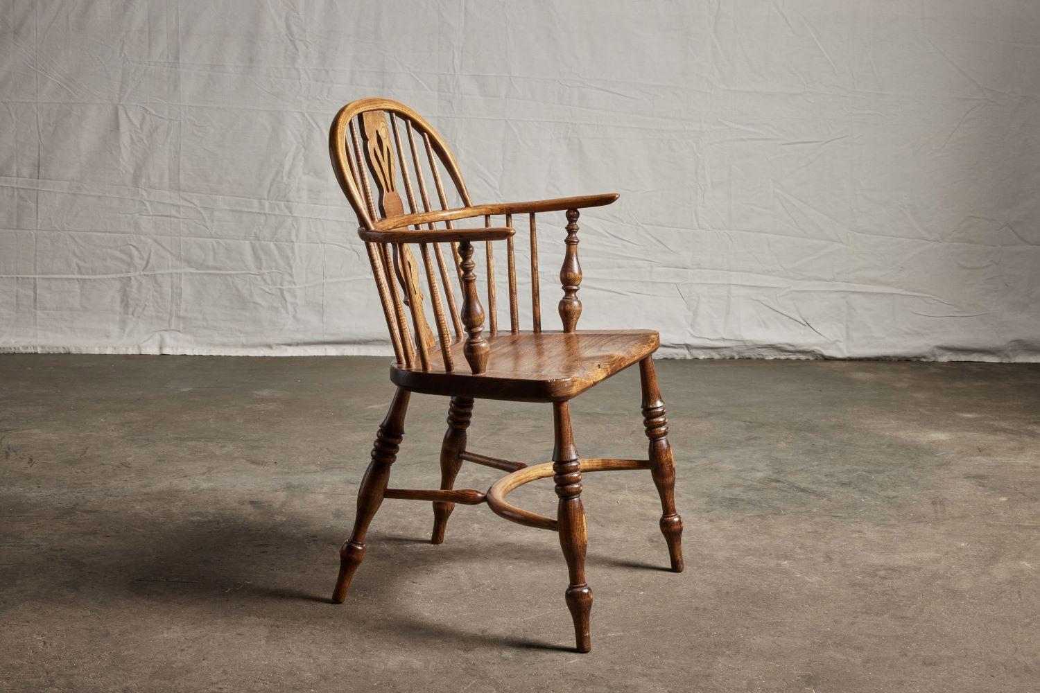 19th Century Low Back English Chair