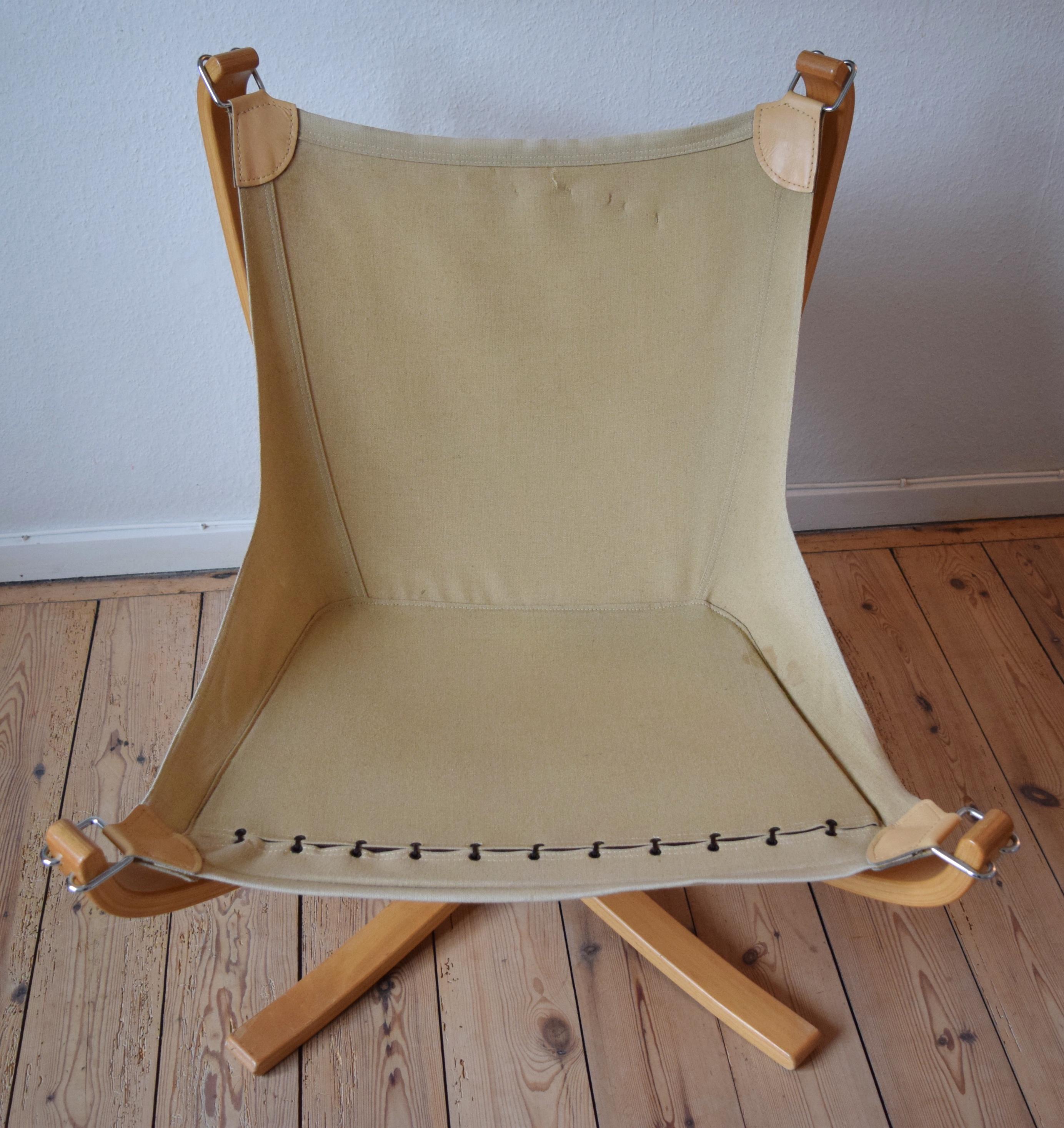 Low Back Falcon Chair by Sigurd Ressel for Vatne Møbler, 1970s 2