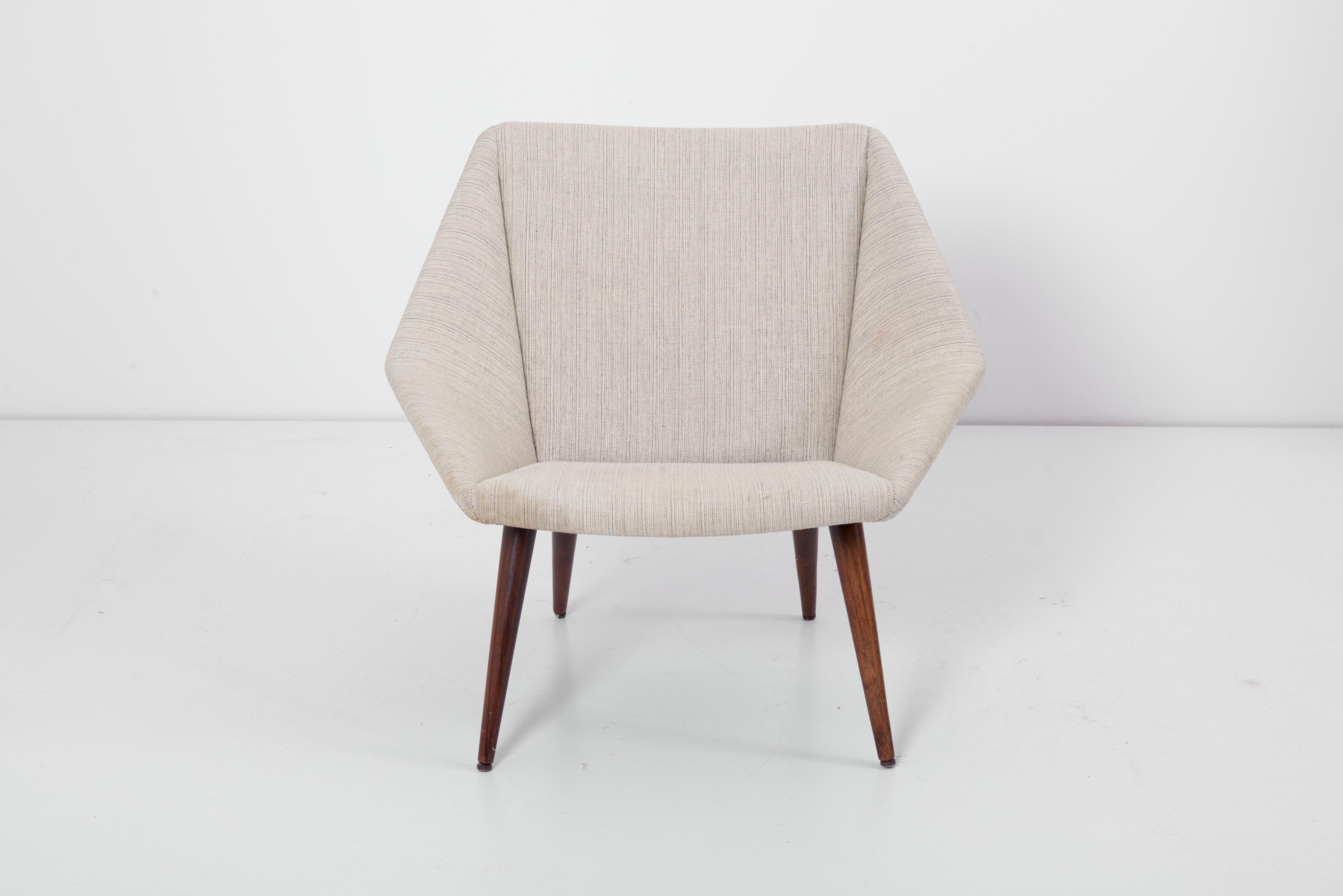 Low Back Lounge Chair 93 by Nanna Ditzel for Søren Willadsen, Denmark, 1950s 3