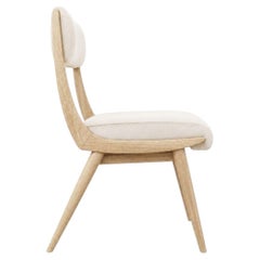 Low Back Parisiano Dining Chair in White Oak by Stamford Modern