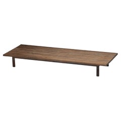 Low Bench by Charlotte Perriand for Cité Cansado, France, 1958