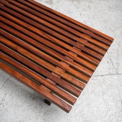 Low bench by Charlotte Perriand, France, 1950s