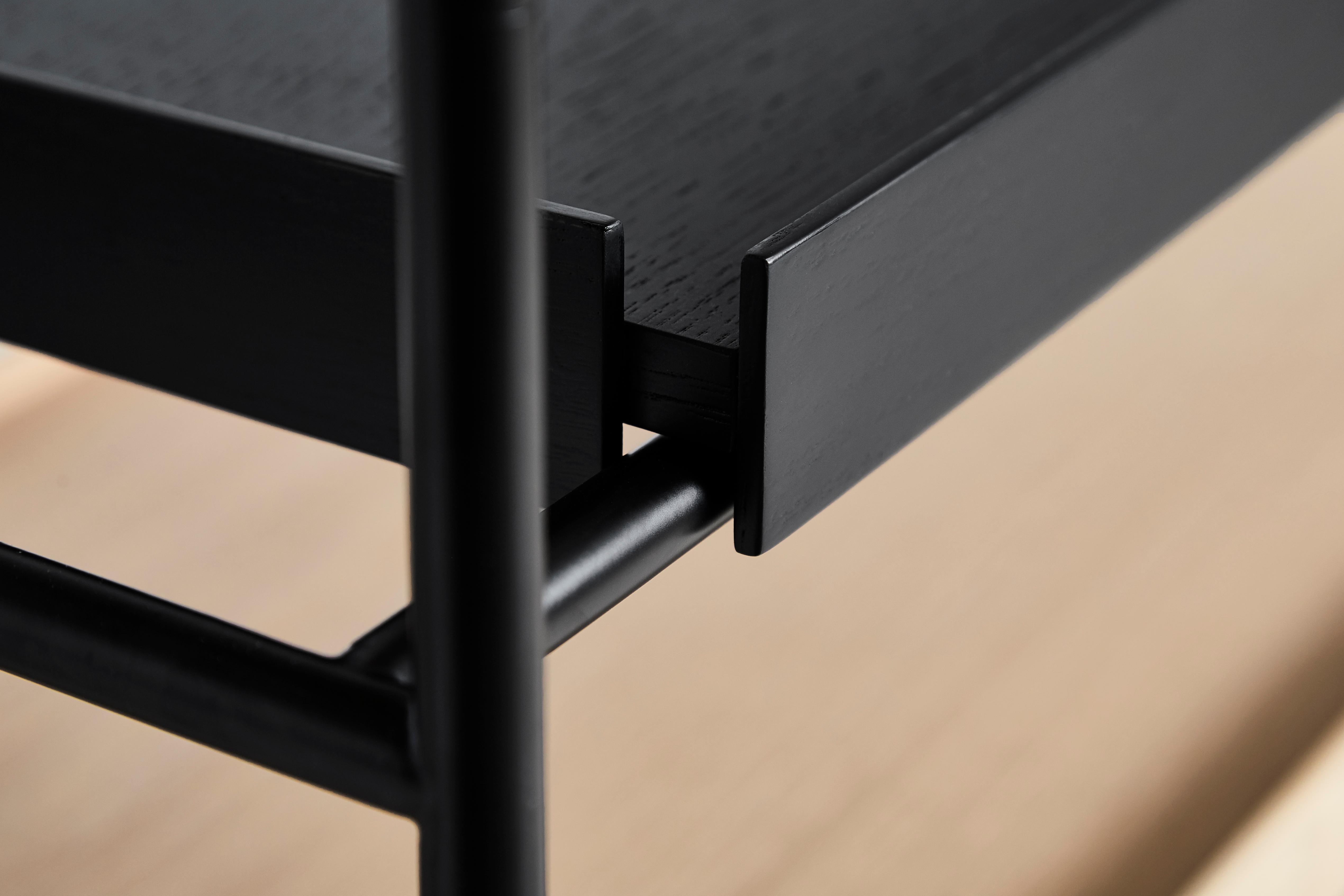 XXI secolo e contemporaneo Scaffale basso in Oak Oak by Hanne Willmann in vendita